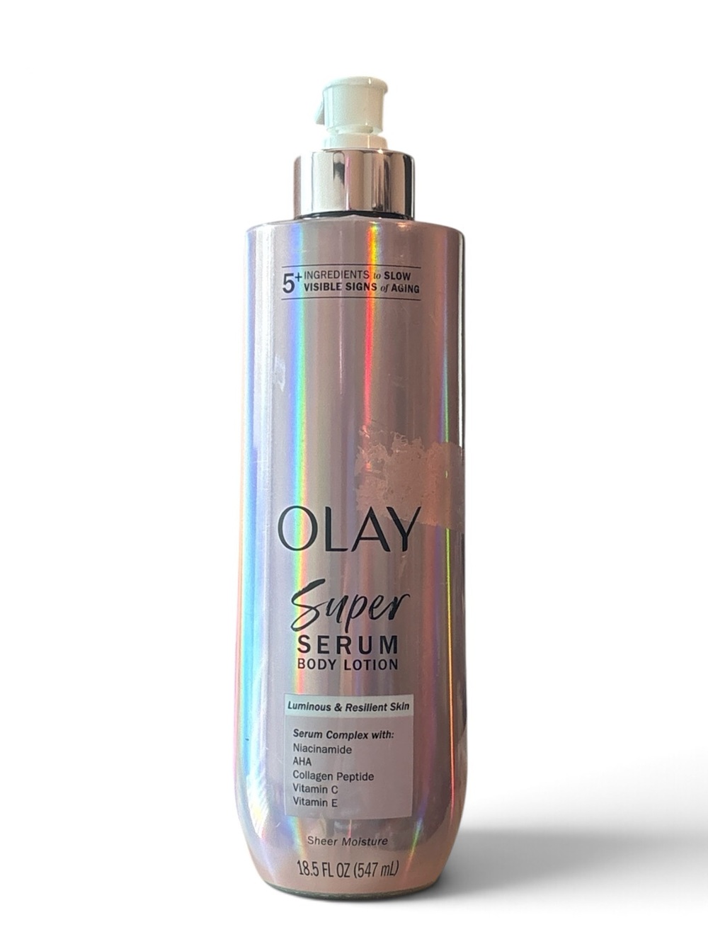 Olay Super Serum Body Lotion Luminous & Resilient Skin 18.5 oz